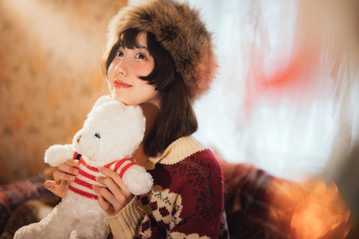 圣诞快乐 – 摄影：西瓜呆毛汪 – 模特：木棉棉VwV-艺语图