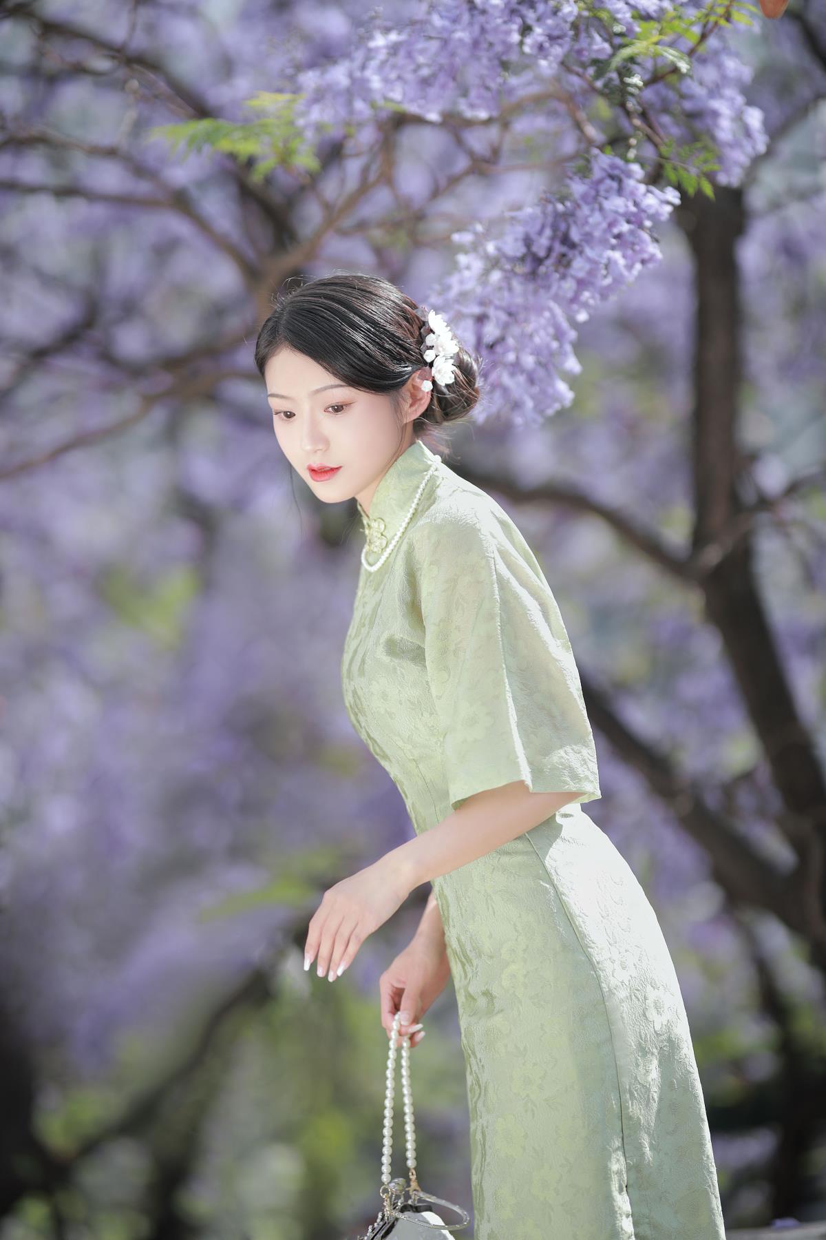 蓝花楹 - 摄影：阿录- - 模特：nya酱的铃铛铛-艺语图