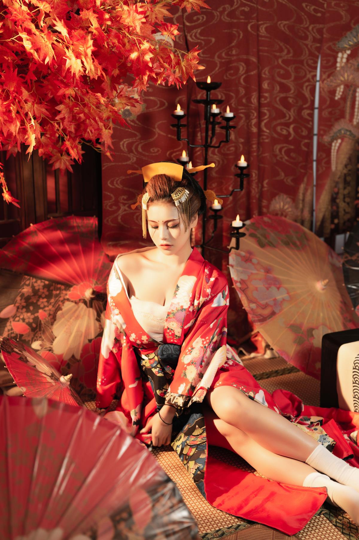 恶女花魁 - 摄影：魔颜社D叔 - 模特：奶酪-艺语图