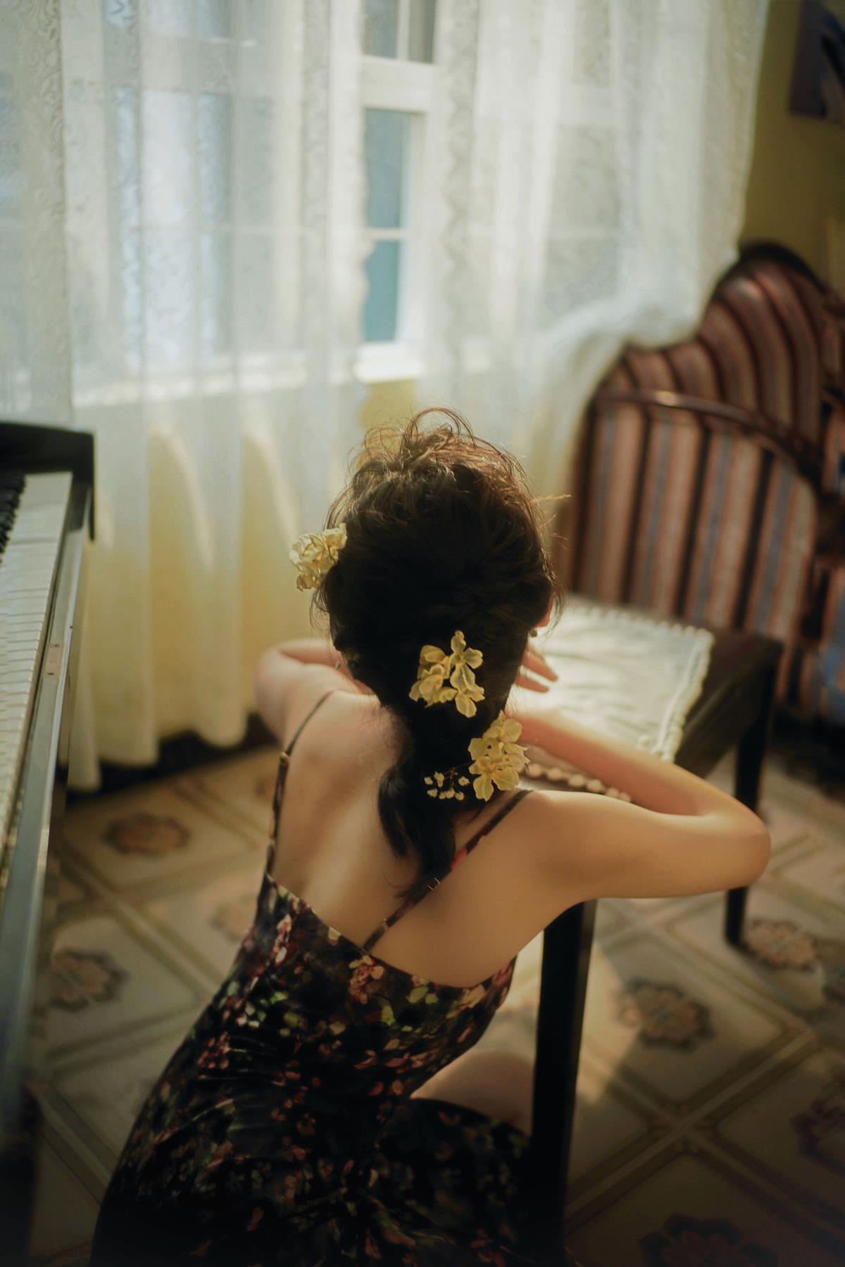 黄昏的独奏 - 摄影：Tommy汤面 - 模特：树树-艺语图