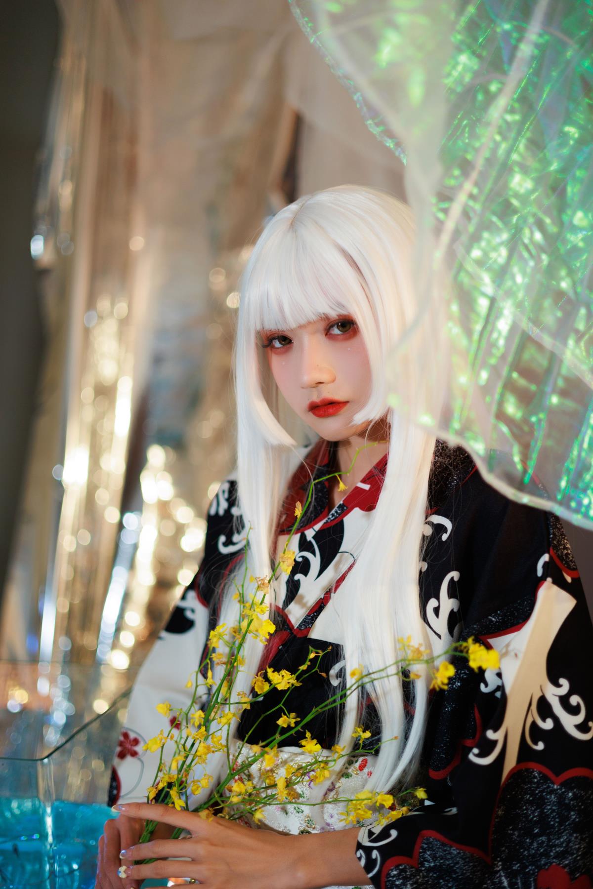 白发姬 - 摄影：魔颜社D叔 - 模特：兔子Zzz不吃胡萝卜-艺语图