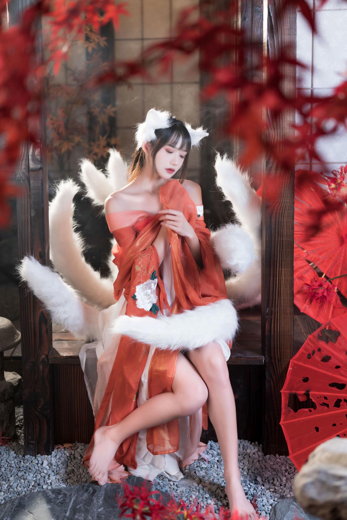 九尾狐 - 摄影：魔颜社D叔 - 模特：兔子Zzz不吃胡萝卜-艺语图