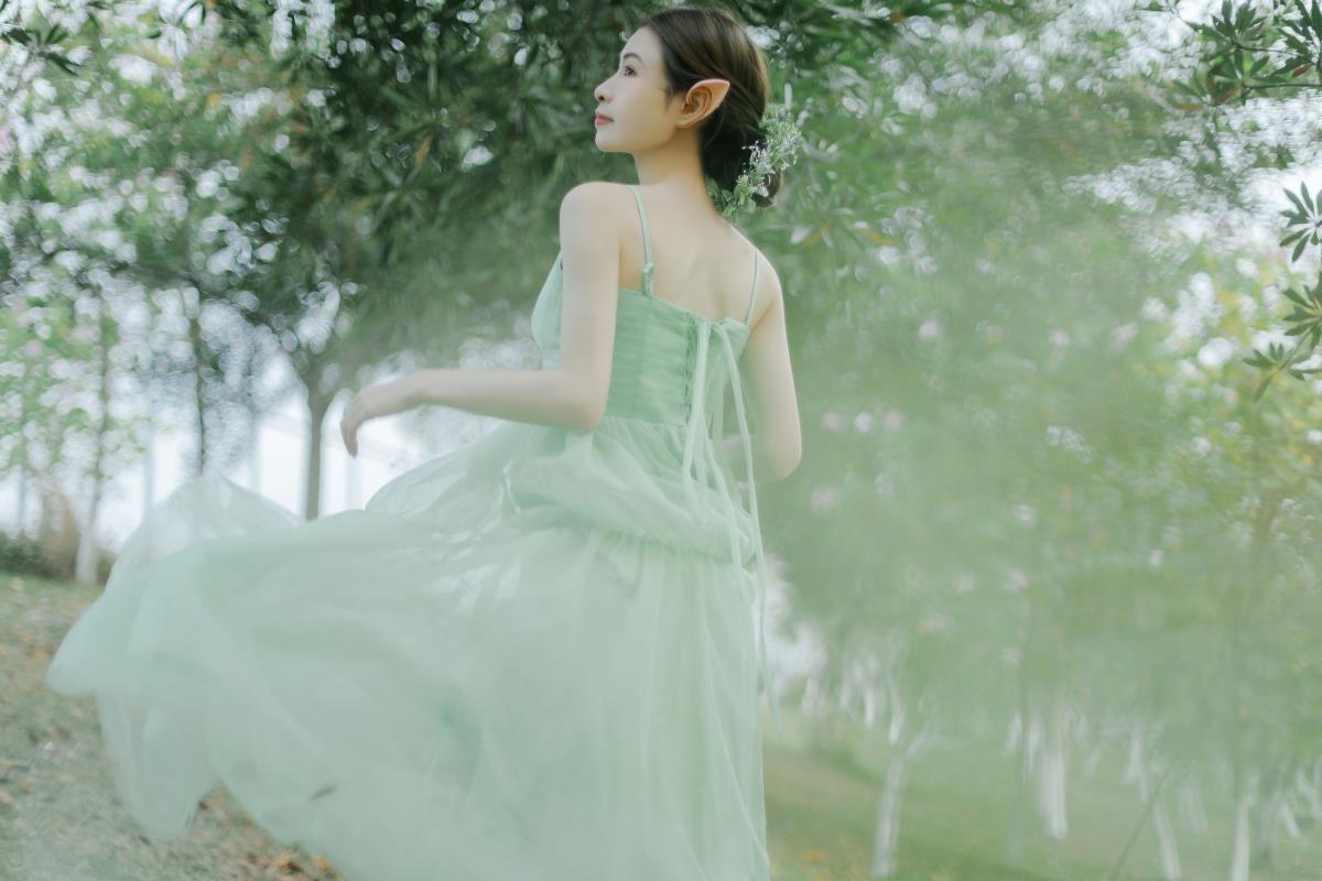 森林里的精灵 - 摄影：蓝胖子 - 模特：丽玉-艺语图