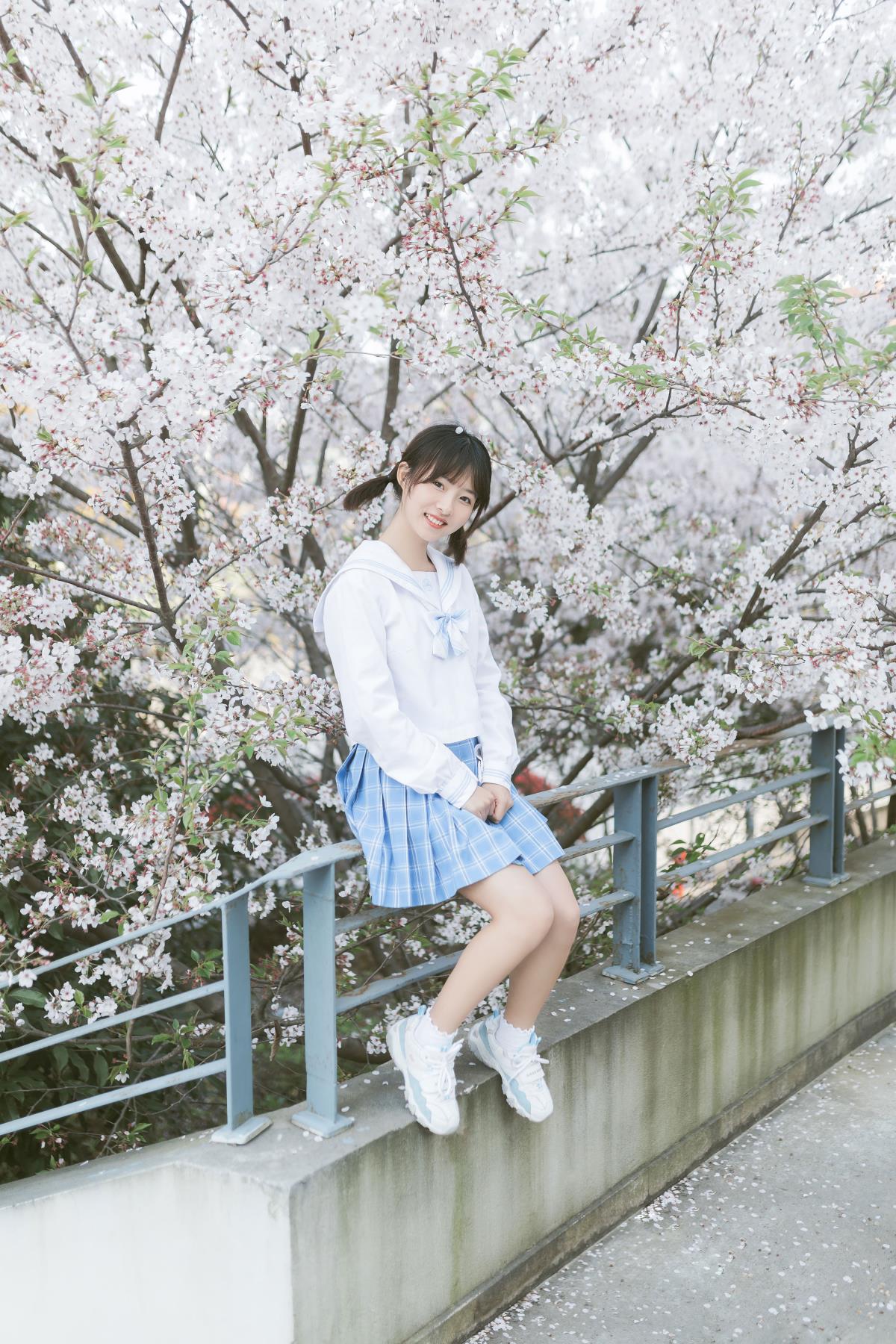 樱の雪 – 摄影：子瞬 – 模特：Haruka月岛雯-艺语图