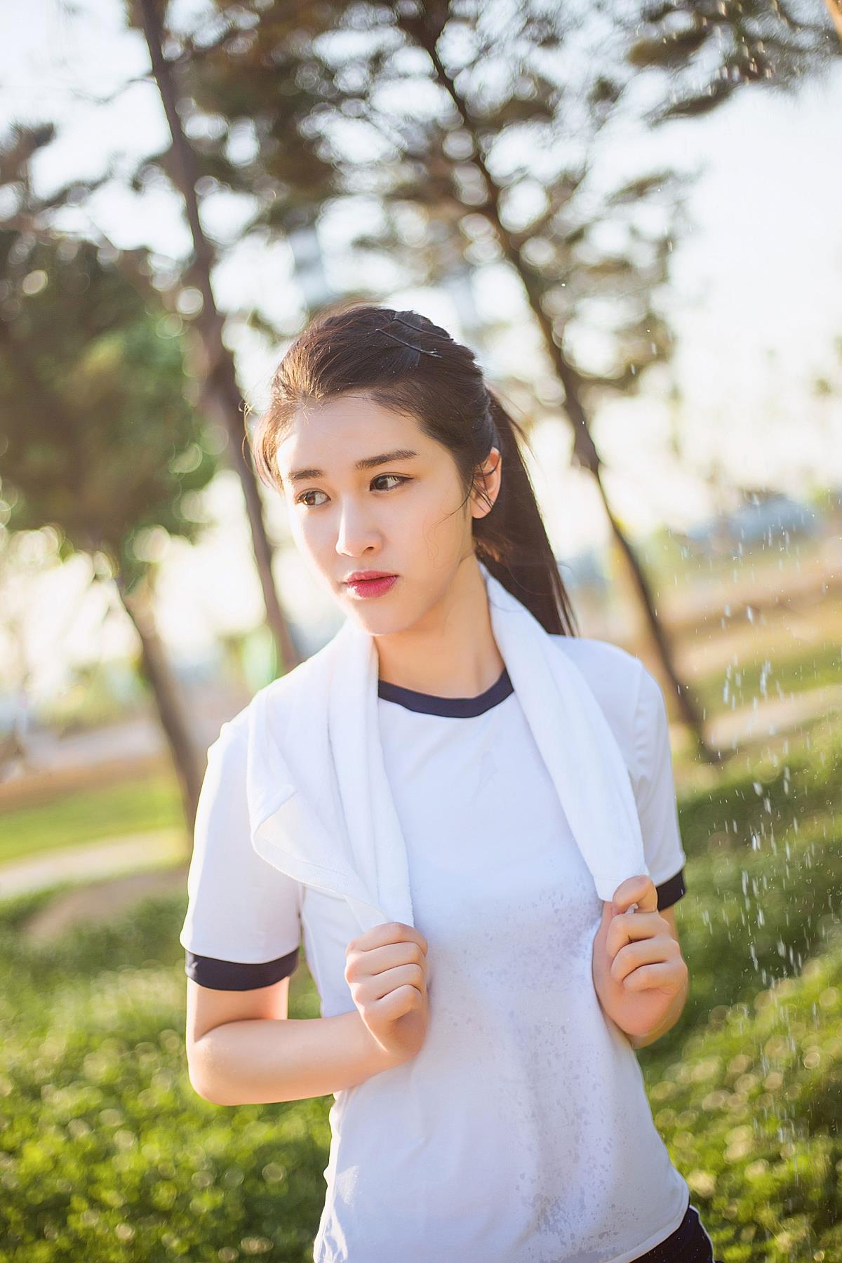 操场元气少女 - 摄影：纪然Ran - 模特：尚熠晗Momooly-艺语图