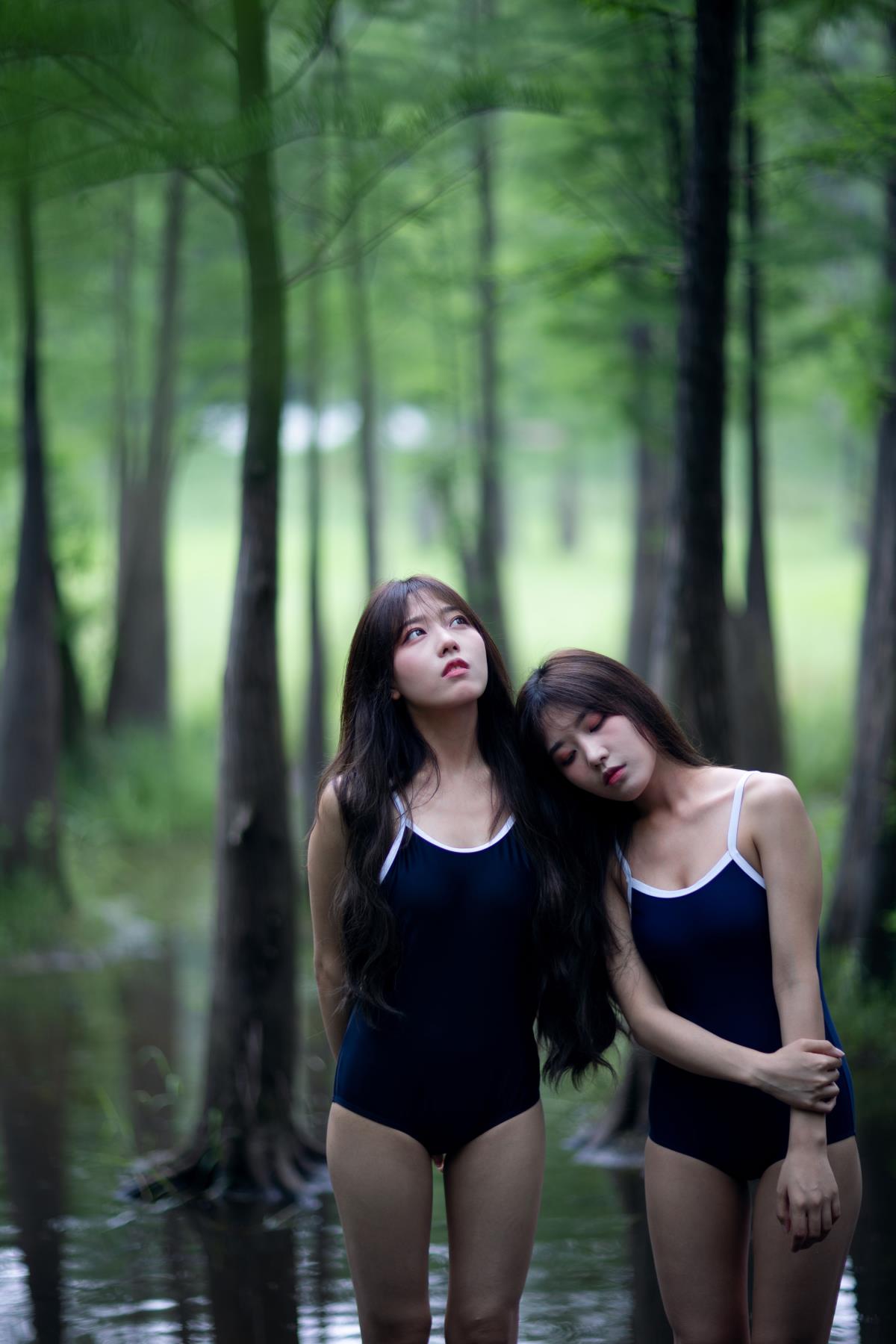 双生花 – 摄影：大千Gz – 模特：沐菡-艺语图