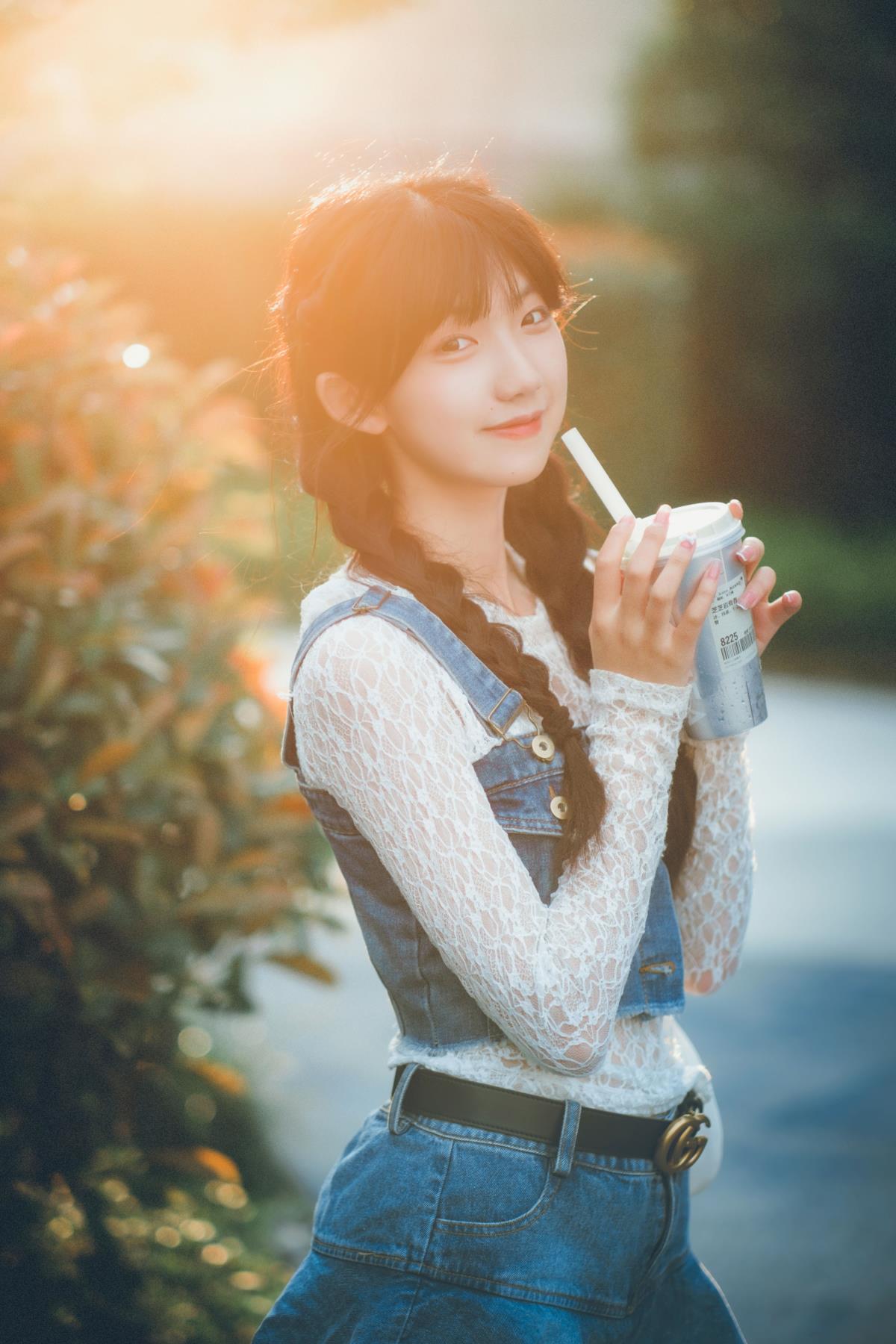 天台夏凉 - 摄影：西瓜呆毛汪 - 模特：Aurora小茗-艺语图