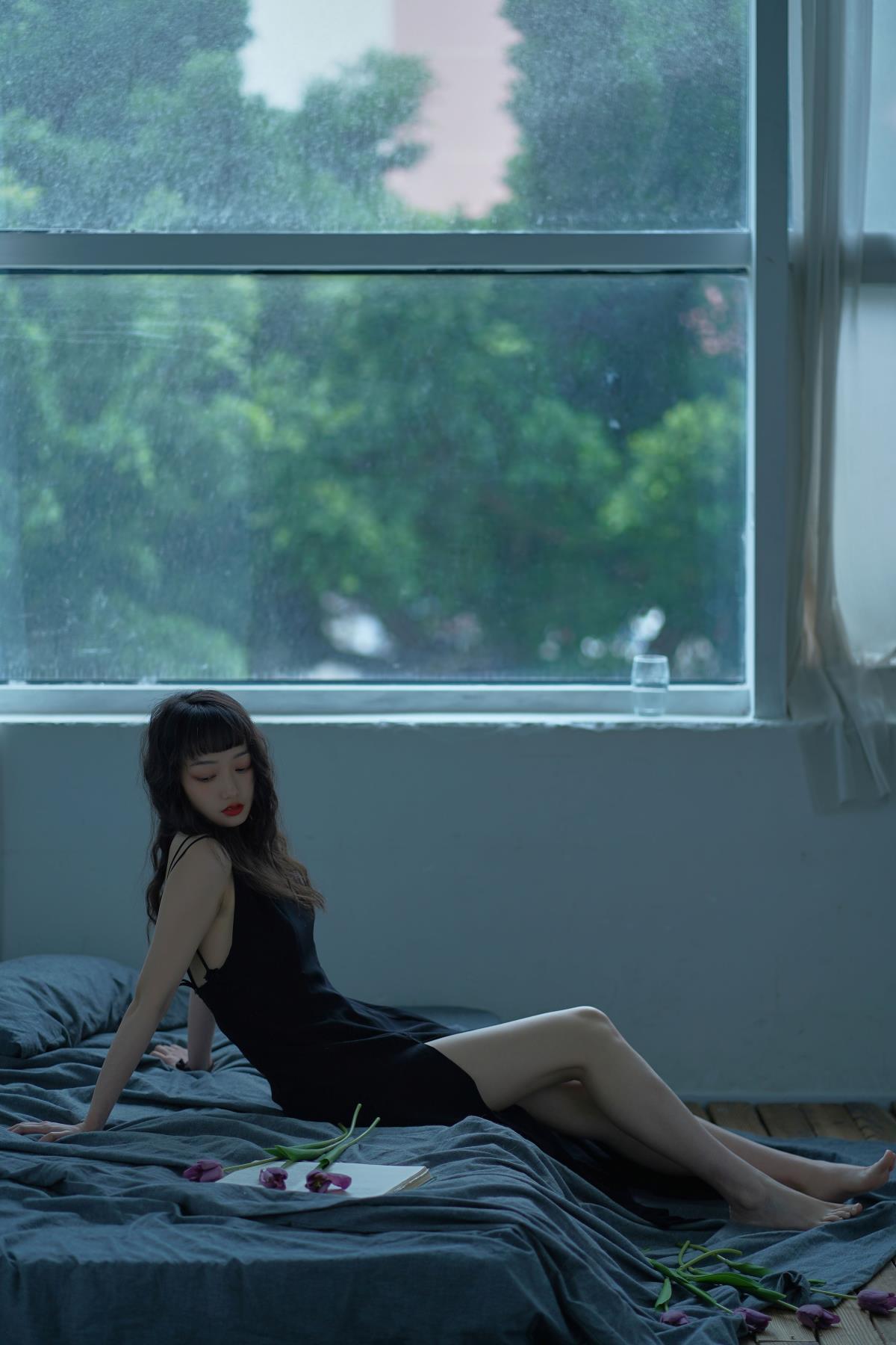 被雨伤透 - 摄影：阴家辉 - 模特：潇潇-艺语图