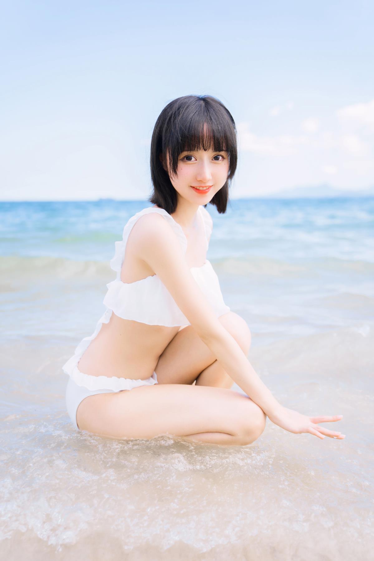 焦糖白 – 摄影：西瓜呆毛汪 – 模特：木棉棉VwV-艺语图