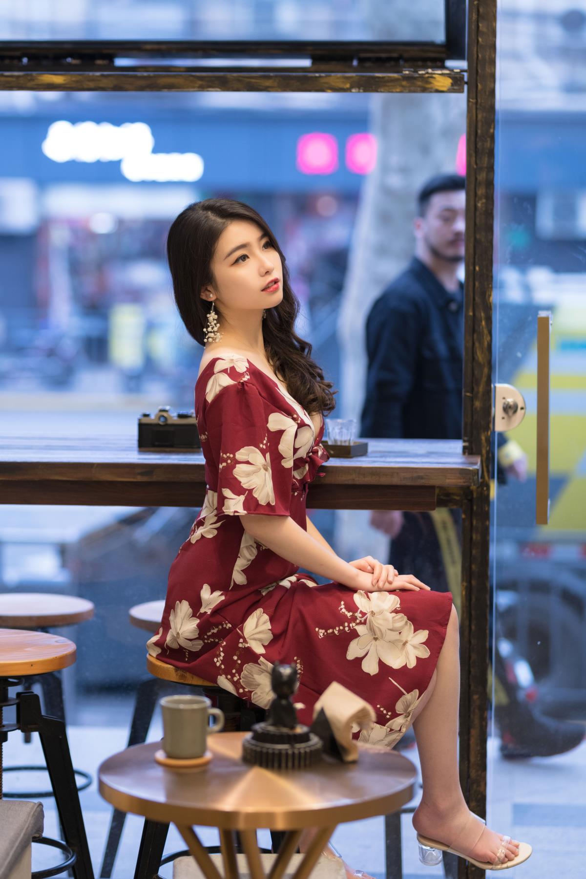 街角咖啡屋 - 摄影：魔颜社D叔 - 模特：ZERO-艺语图