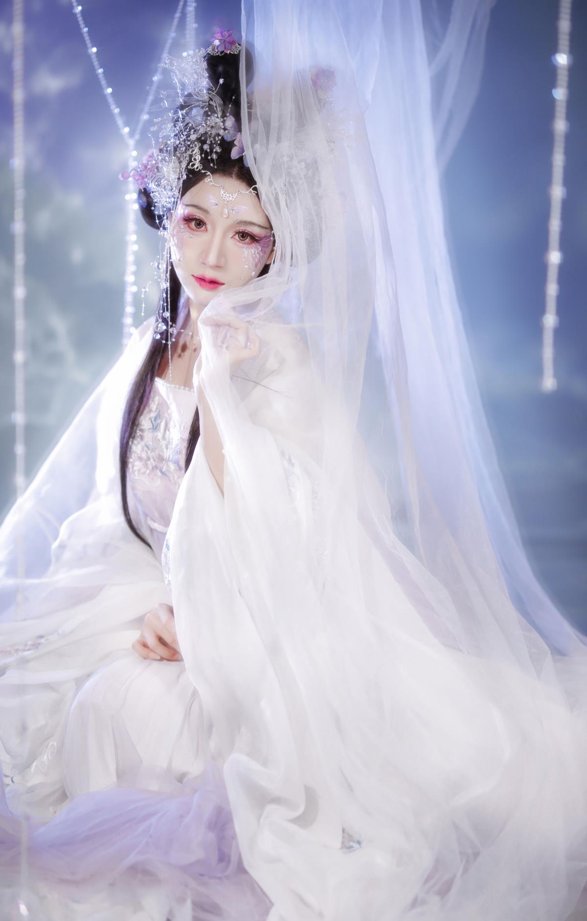 寒潭冰蝴蝶 – 摄影：甜汐 – 模特：苍玄-艺语图