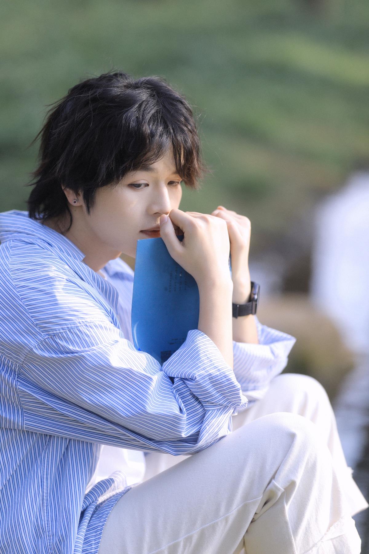 樱花少年 - 摄影：花间 - 模特：李宇轩Yashon-艺语图