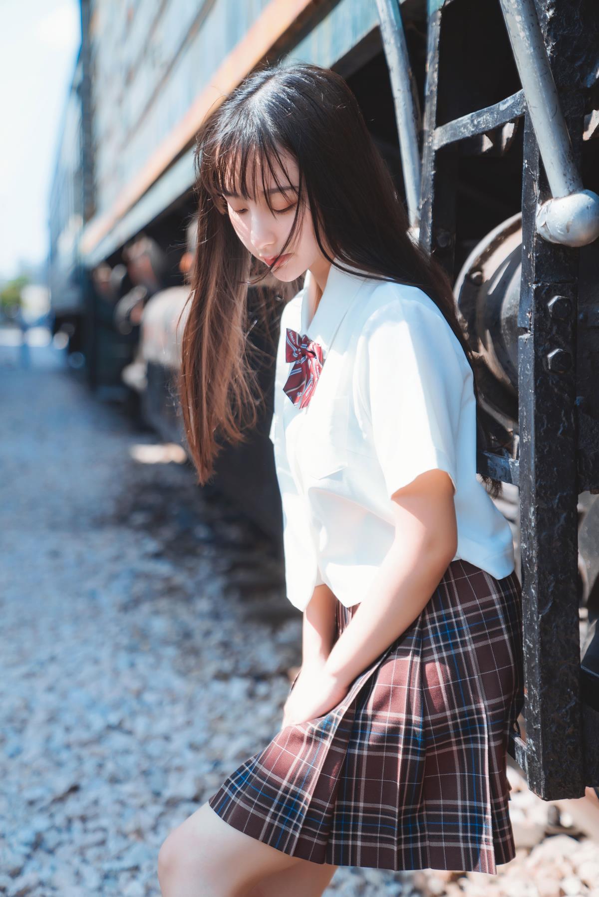 青春列车 - 摄影：西瓜呆毛汪 - 模特：鲁鲁羽落子-艺语图