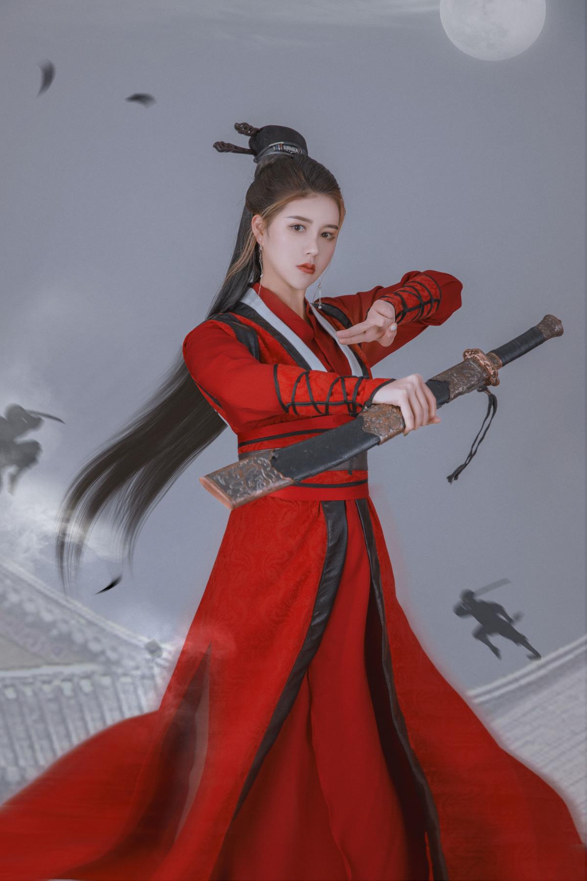 巾帼烈 - 摄影：@鹏叔 - 模特：琴宝-艺语图