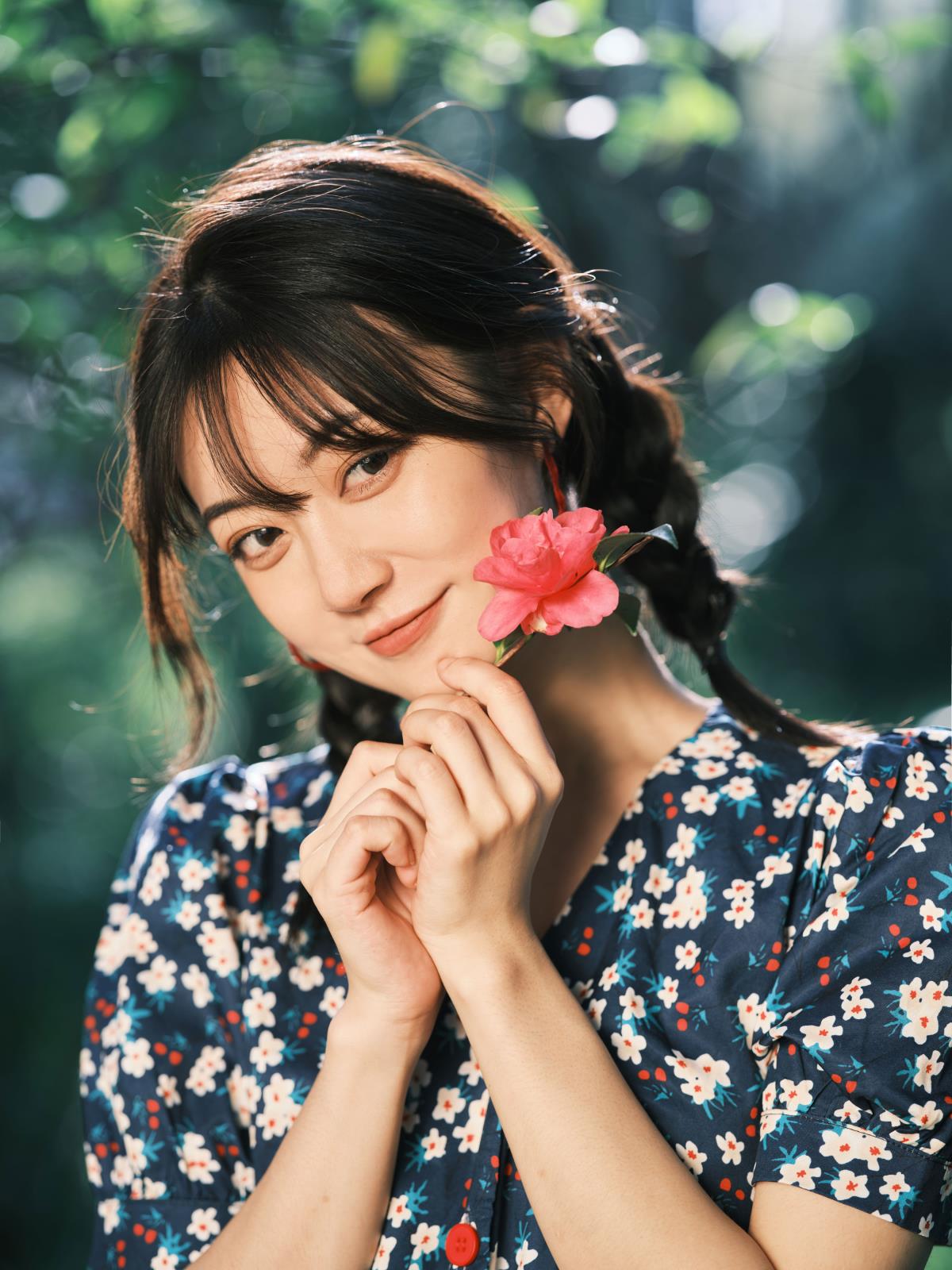 复古碎花裙 - 摄影：tiandi - 模特：小飞鸟同学