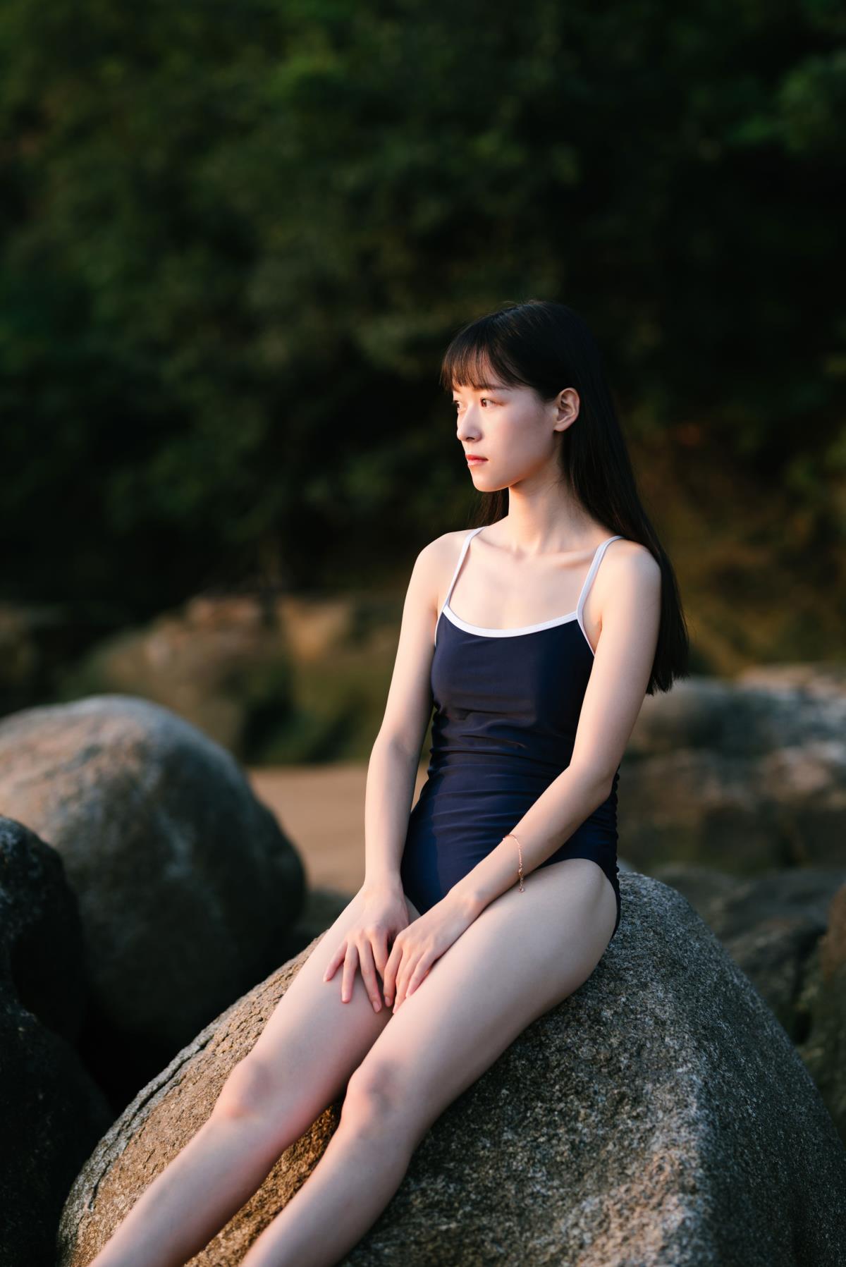 化身孤岛的鲸 - 摄影：鱼丸 - 模特：小球-艺语图