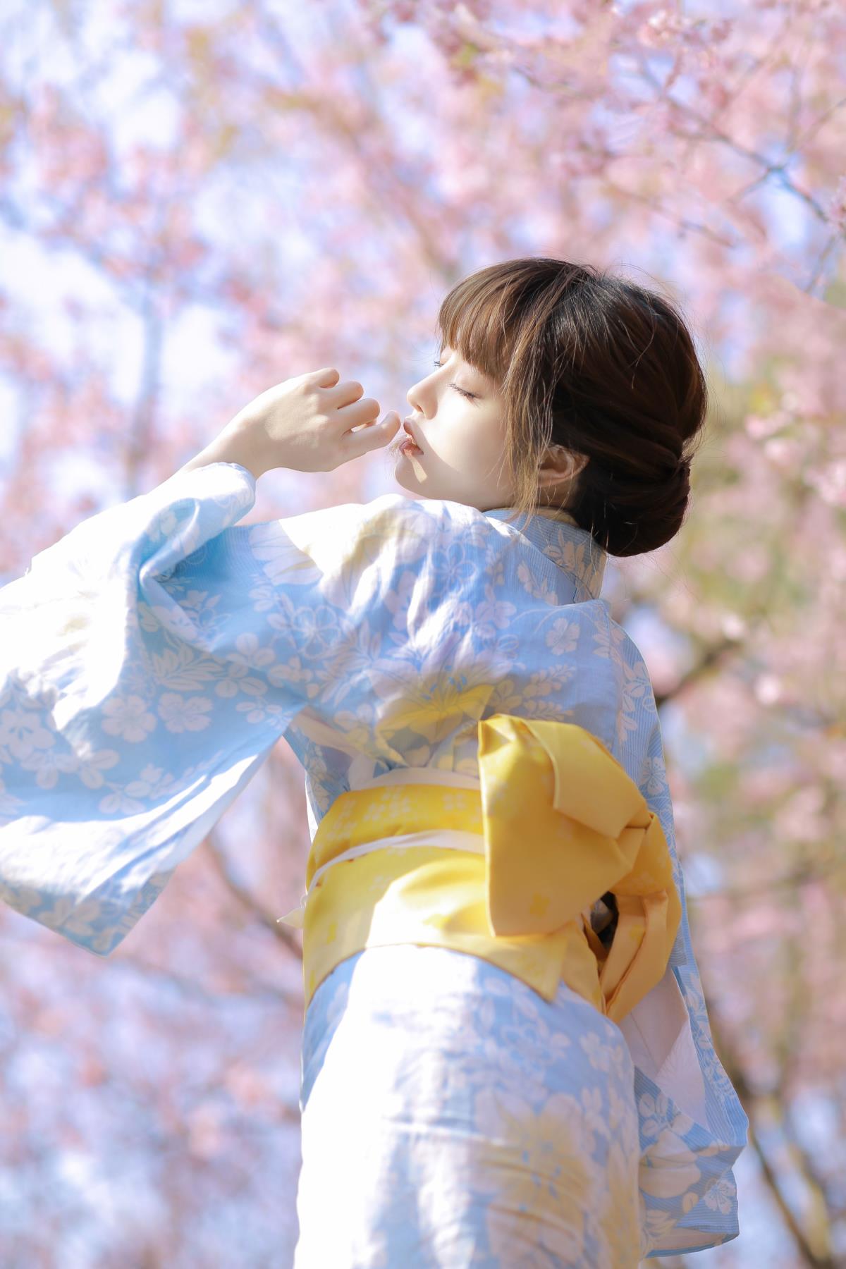 樱花物语 - 摄影：三园猫 - 模特：屈凌西-艺语图