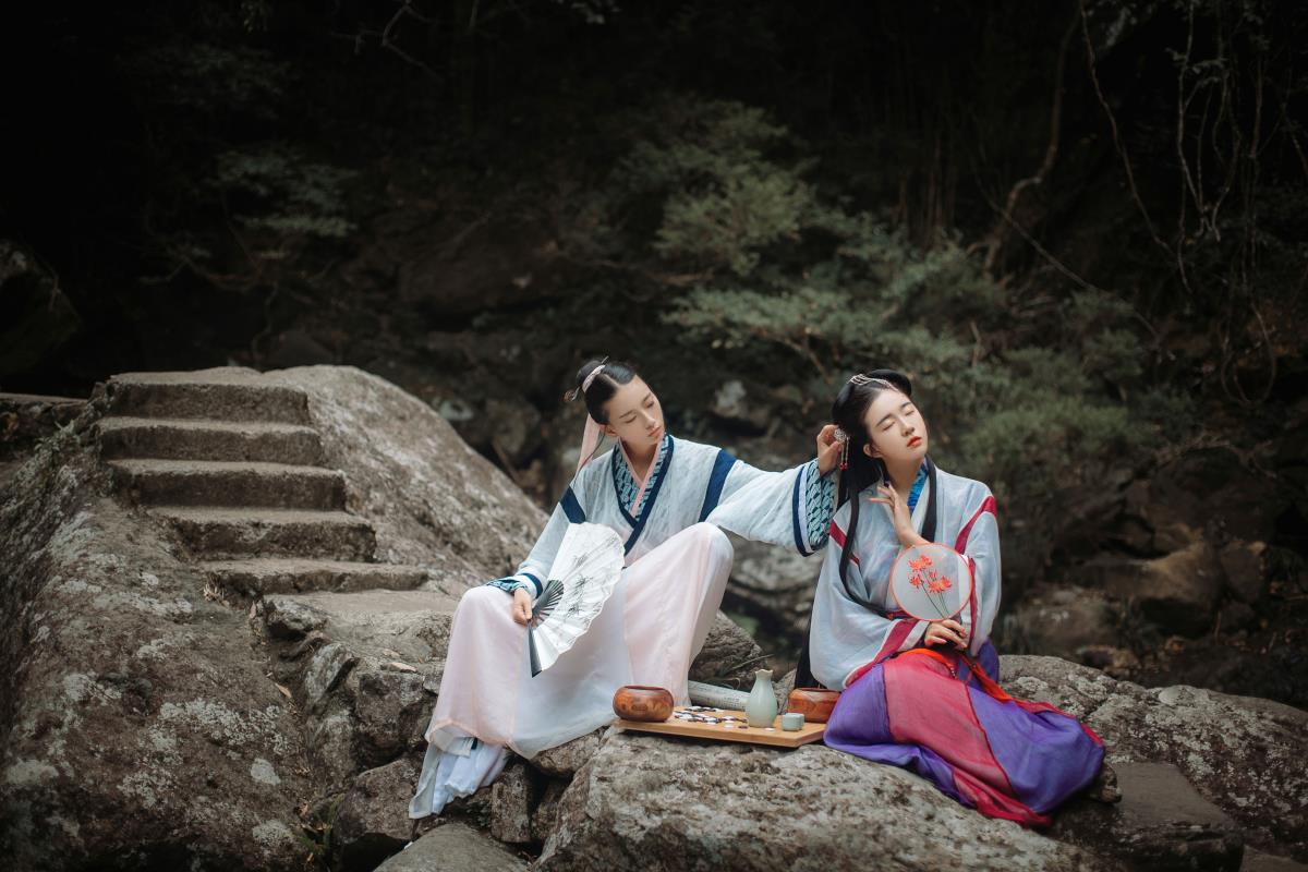 织染歌 - 摄影：弓长歌 - 模特：叶初婳-艺语图