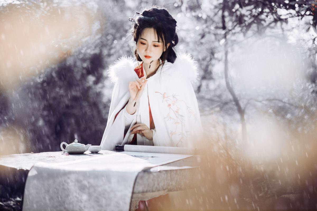 暮雪 – 摄影：随遇 – 模特：嬛嬛-艺语图