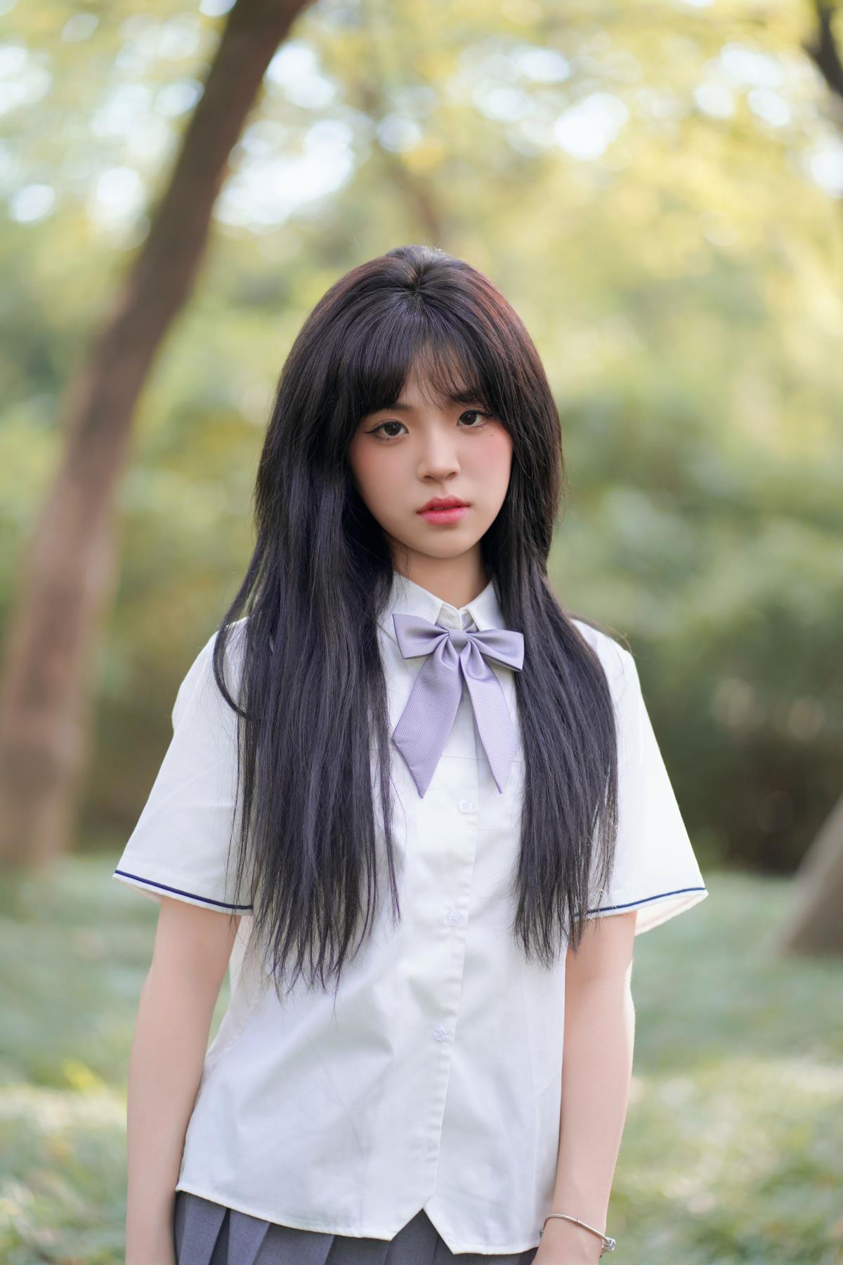 制服少女 - 摄影：西夏 - 模特：赛西西莉吗-艺语图