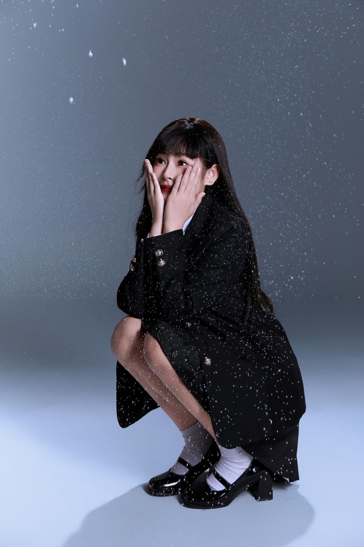 韩系雪景jk写真 - 摄影：百变小云 - 模特：啊丹-艺语图