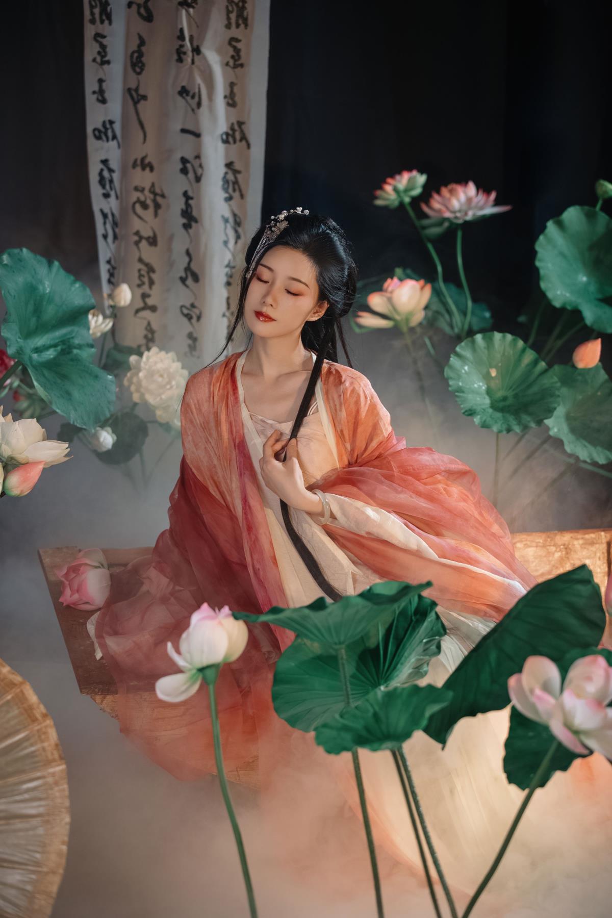 夜荷 - 摄影：米木兮 - 模特：木哥-艺语图