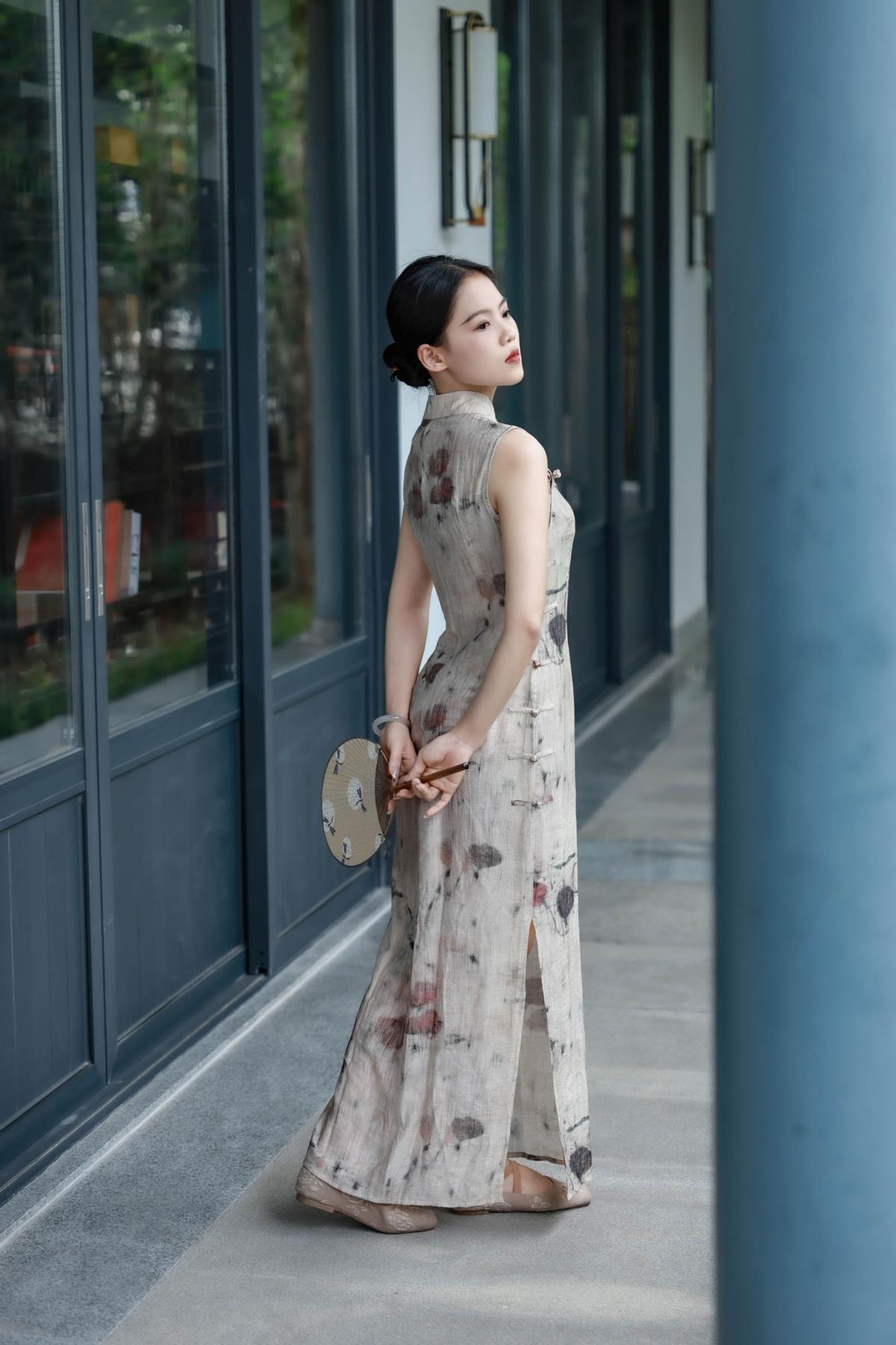 新中式古色旗袍写真 - 摄影：Deimo - 模特：陈十二ing-艺语图