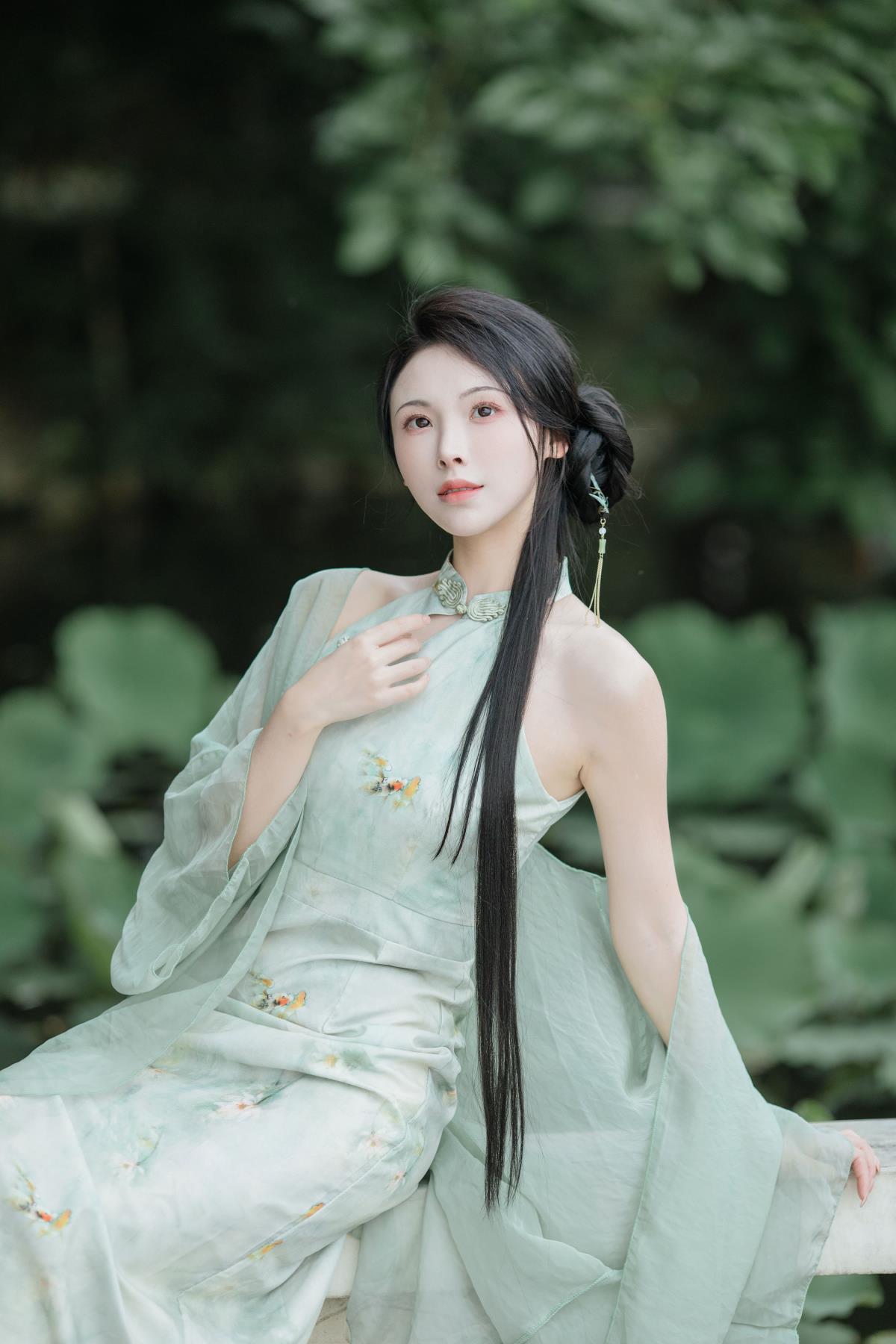 下江南 - 摄影：晓山青 - 模特：一小枝枝枝枝-艺语图