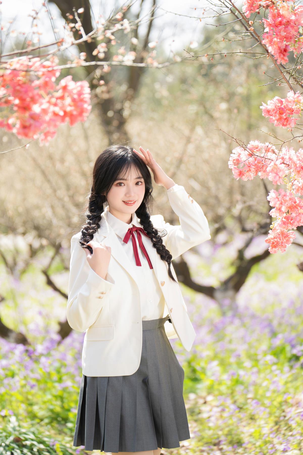 jk日系少女 - 摄影：西夏 - 模特：小欧O-艺语图