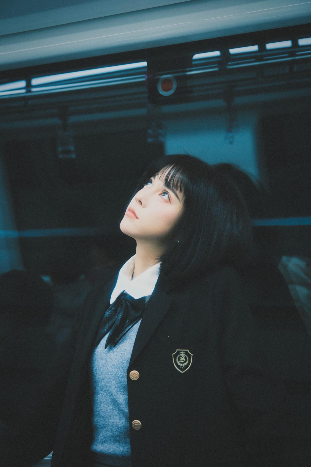 地铁少女 – 摄影：武庚 – 模特：悲伤薯条555-艺语图