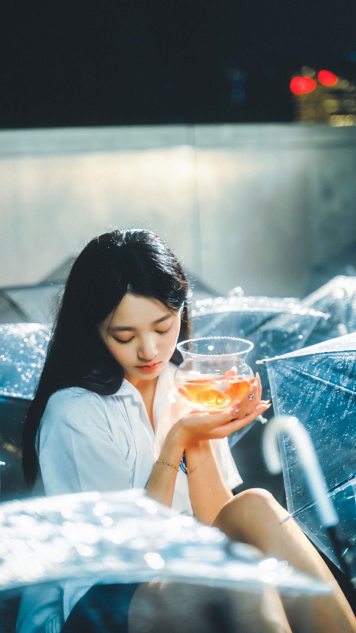 爱恋如雨 - 摄影：大鱼76 - 模特：小亿-艺语图