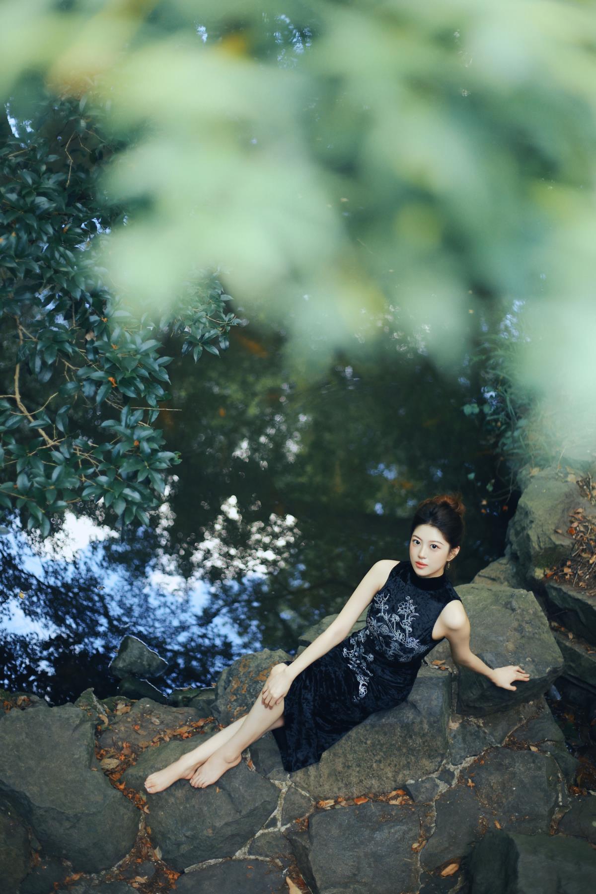 虎跑公园的夏日 – 摄影：摄影师鹤白 – 模特：2ii-艺语图