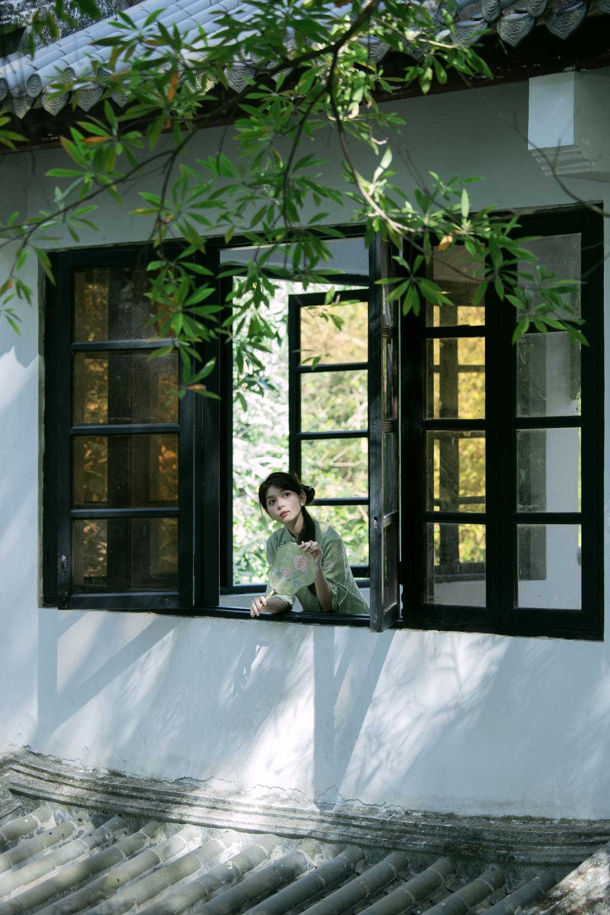 园博园旗袍 - 摄影：穆木林林 - 模特：曲奇_-艺语图