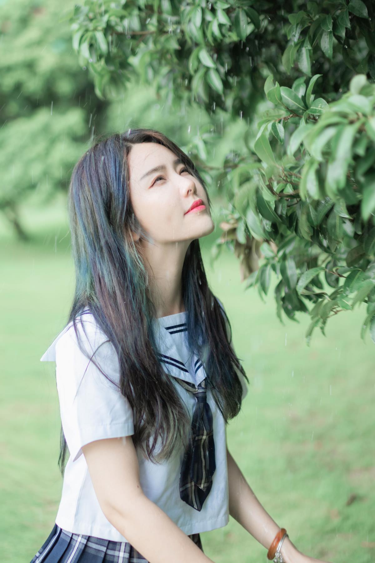 夏日雨后 - 摄影：若寒Rock - 模特：三重子-kiki-艺语图