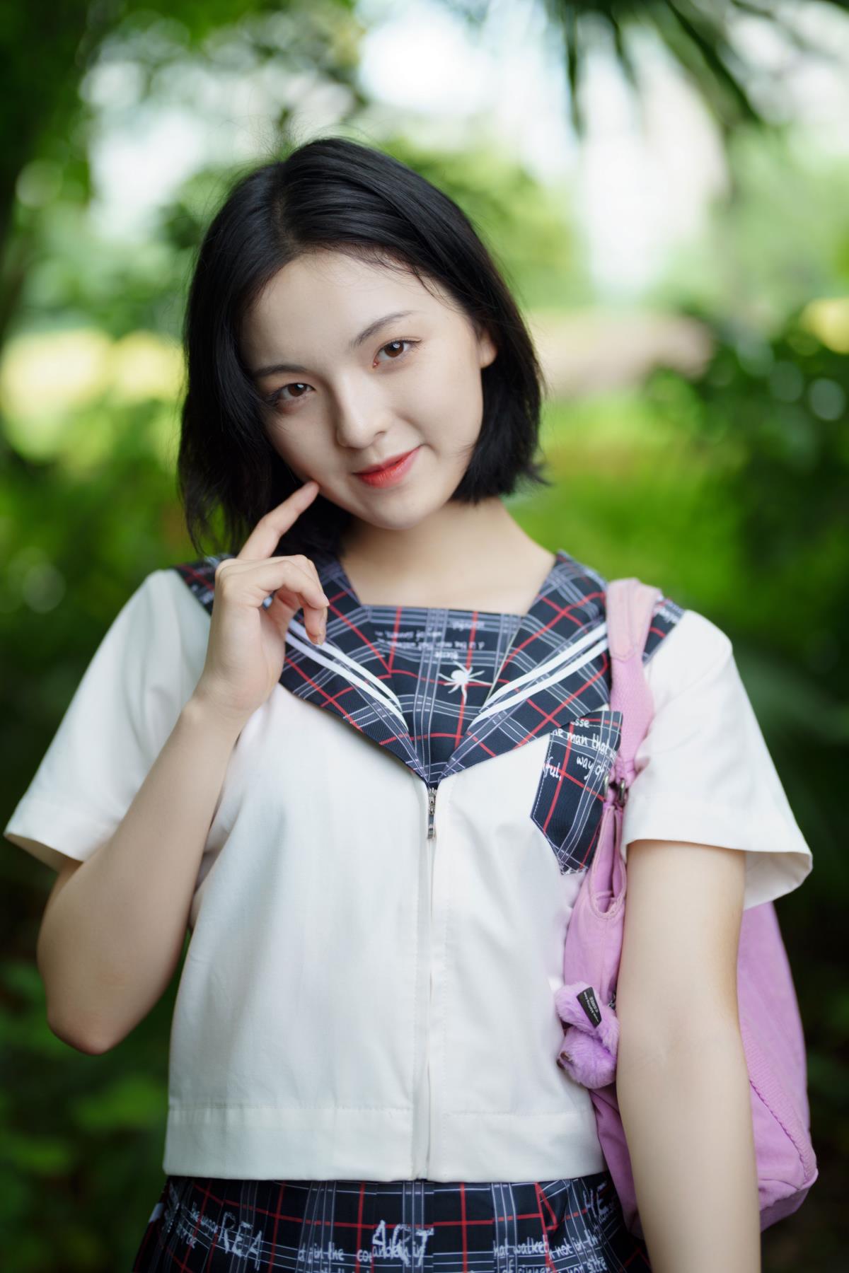 花田里的JK少女 - 摄影：胡渣 - 模特：冯玉憬-艺语图