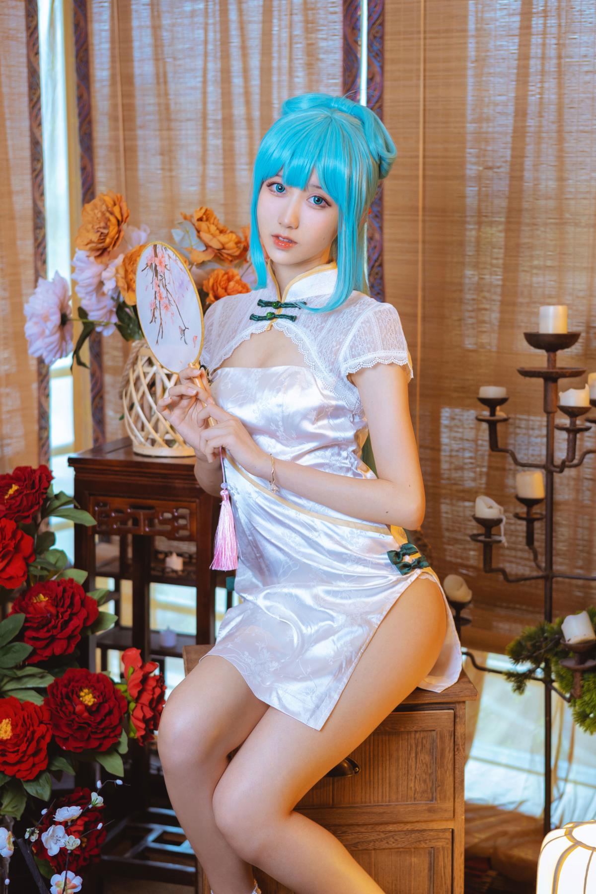 初音COSPLAY - 摄影：清风无忌 - 模特：木棉棉VwV-艺语图
