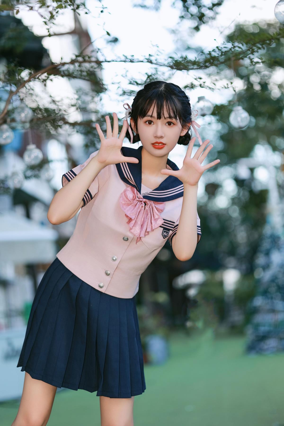 夏日JK少女 - 摄影：双子恒画摄影 - 模特：小乐-艺语图