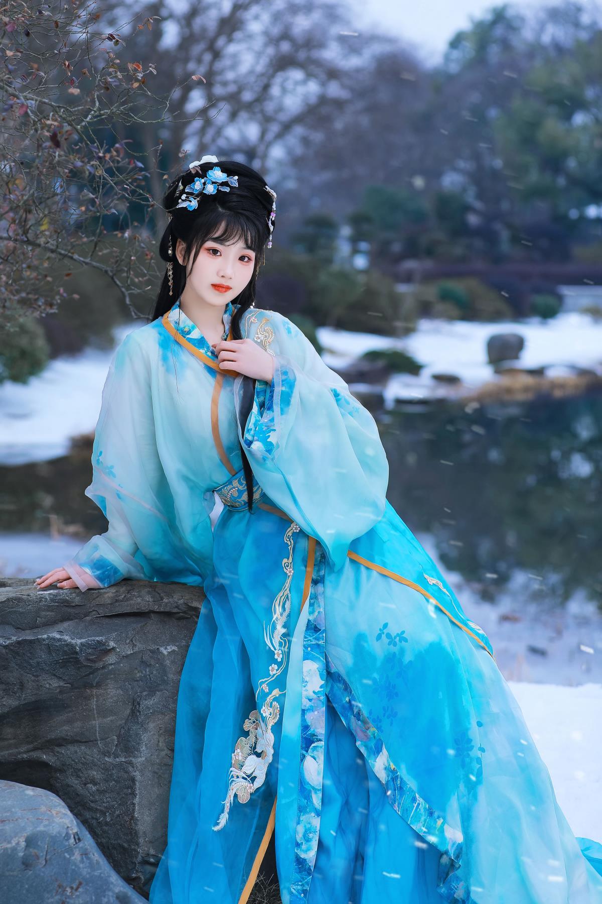 寒江雪 - 摄影：苏小木 - 模特：周周Ay-艺语图