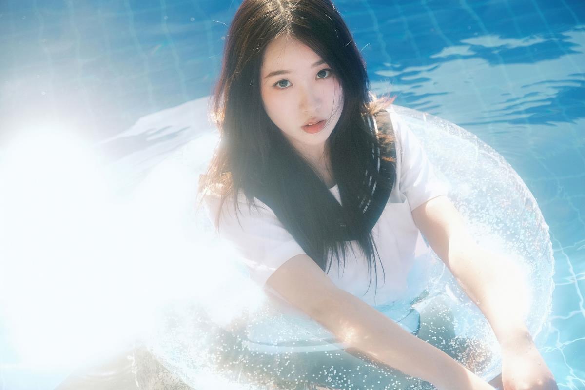 一头扎进夏天里 - 摄影：溜花梨 - 模特：小禾亦-艺语图