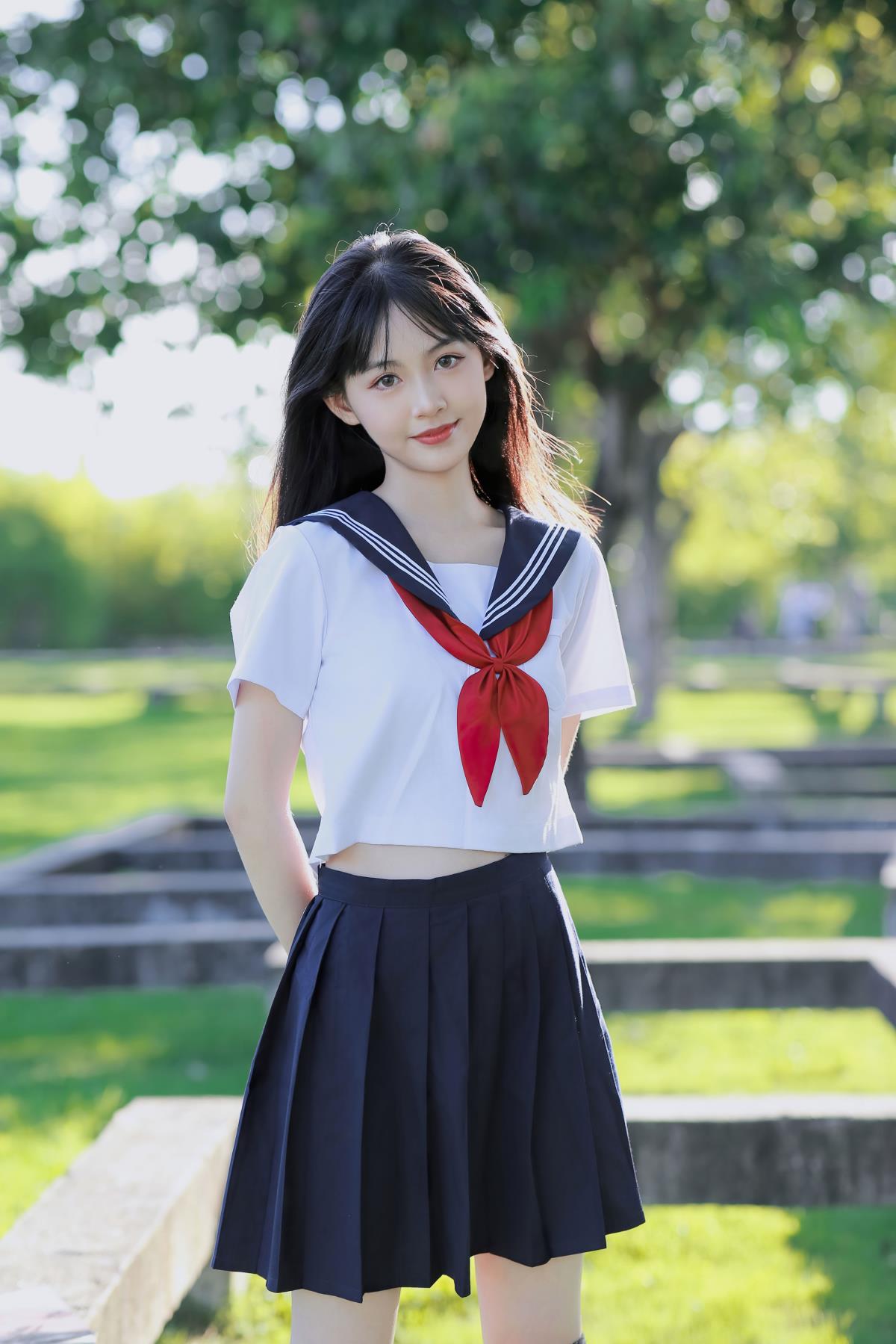 高中女生 - 摄影：双子恒画摄影 - 模特：小乐-艺语图