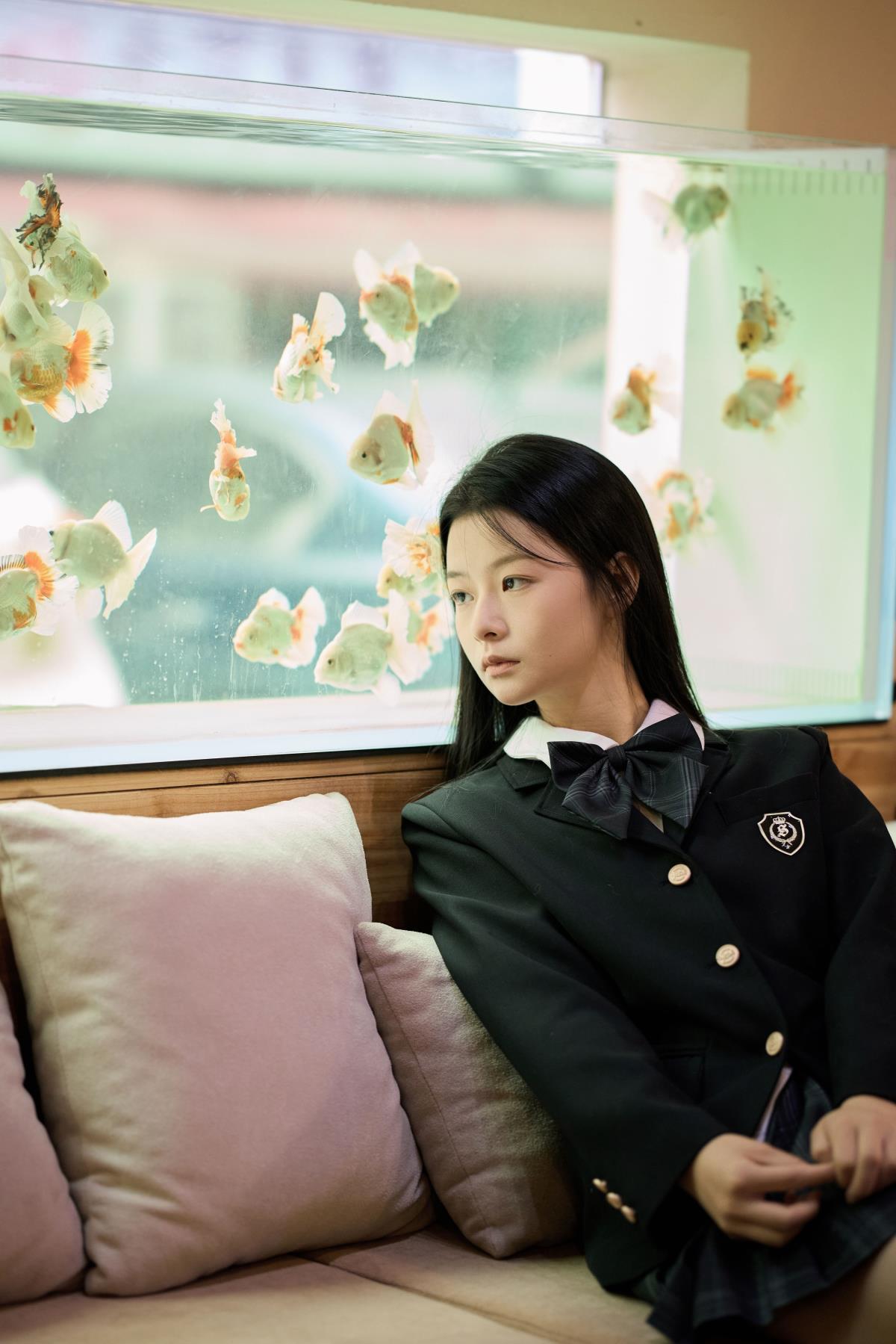 jk奶茶店 - 摄影：武庚 - 模特：蝴蝶妹妹-艺语图