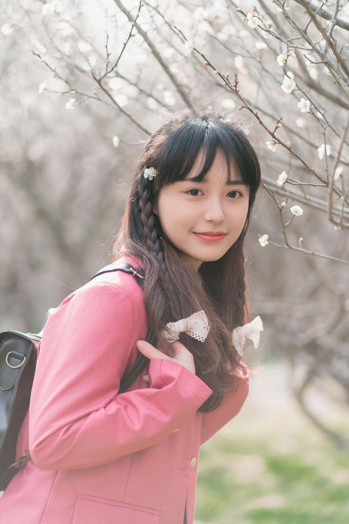 可爱梅花 – 摄影：西夏 – 模特：不困妮妮-艺语图