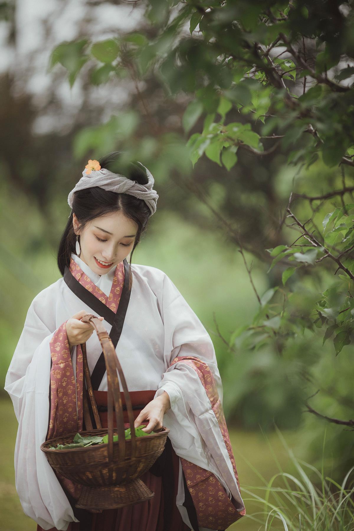 罗敷 – 摄影：从暮暮 – 模特：小清菡呀-艺语图