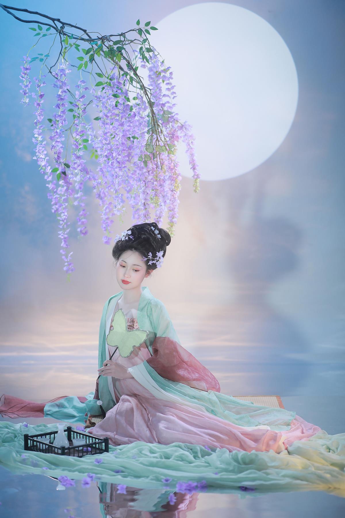 紫藤咏 - 摄影：子瞬 - 模特：是汤圆吖吖-艺语图