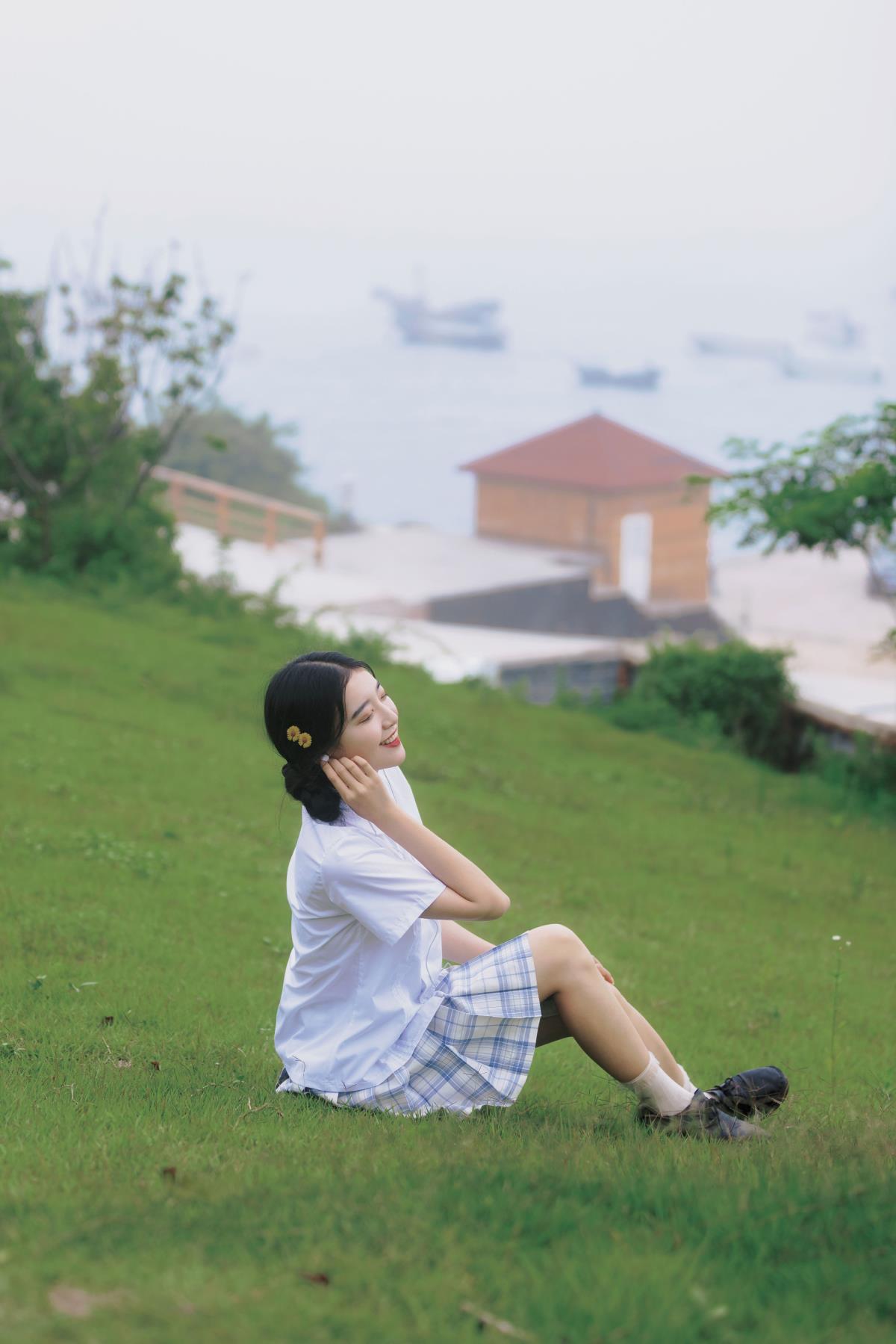 麦岛的阴天 – 摄影：勿念_wn – 模特：知岫-艺语图