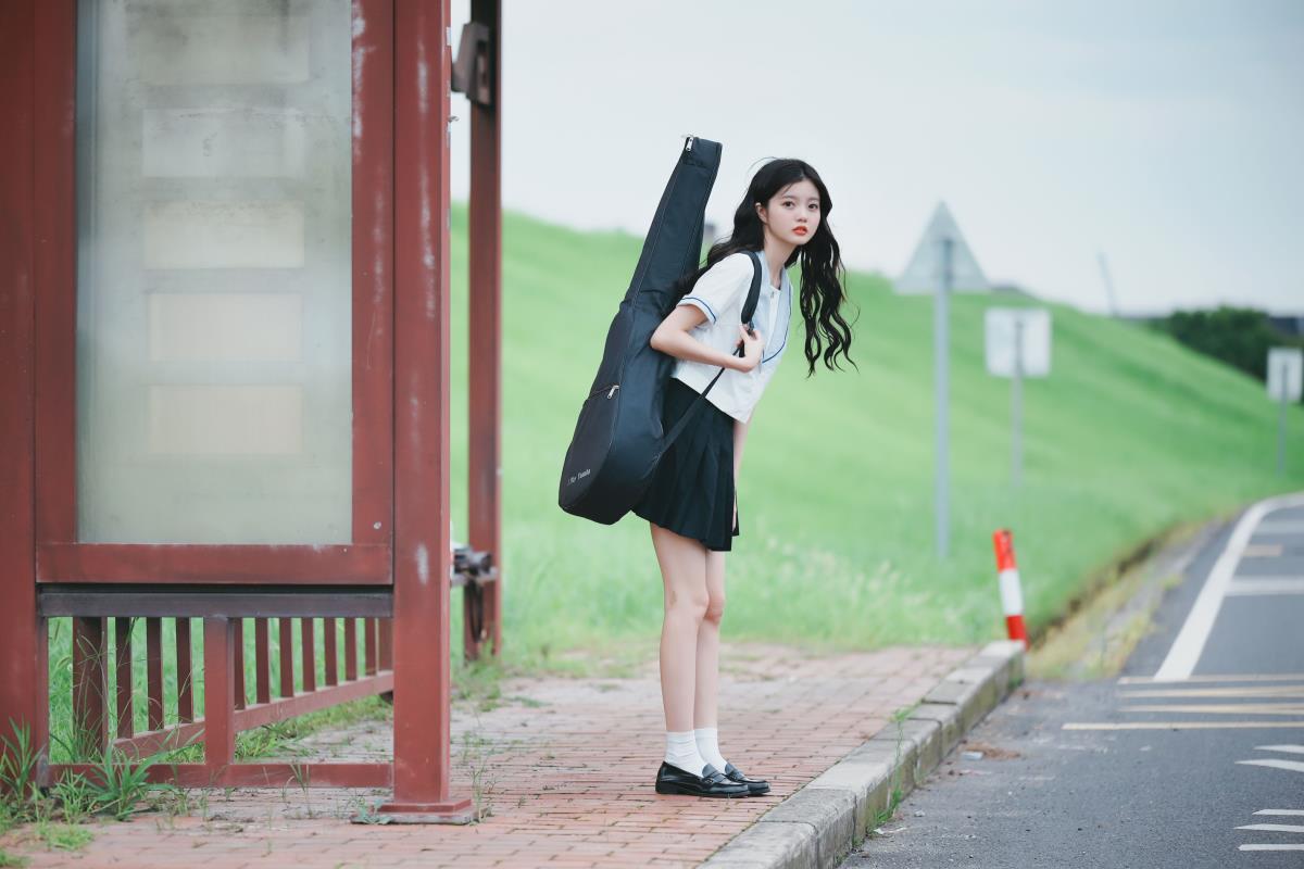 夏日放学后 - 摄影：西瓜呆毛汪 - 模特：KIRAKIRA零-艺语图