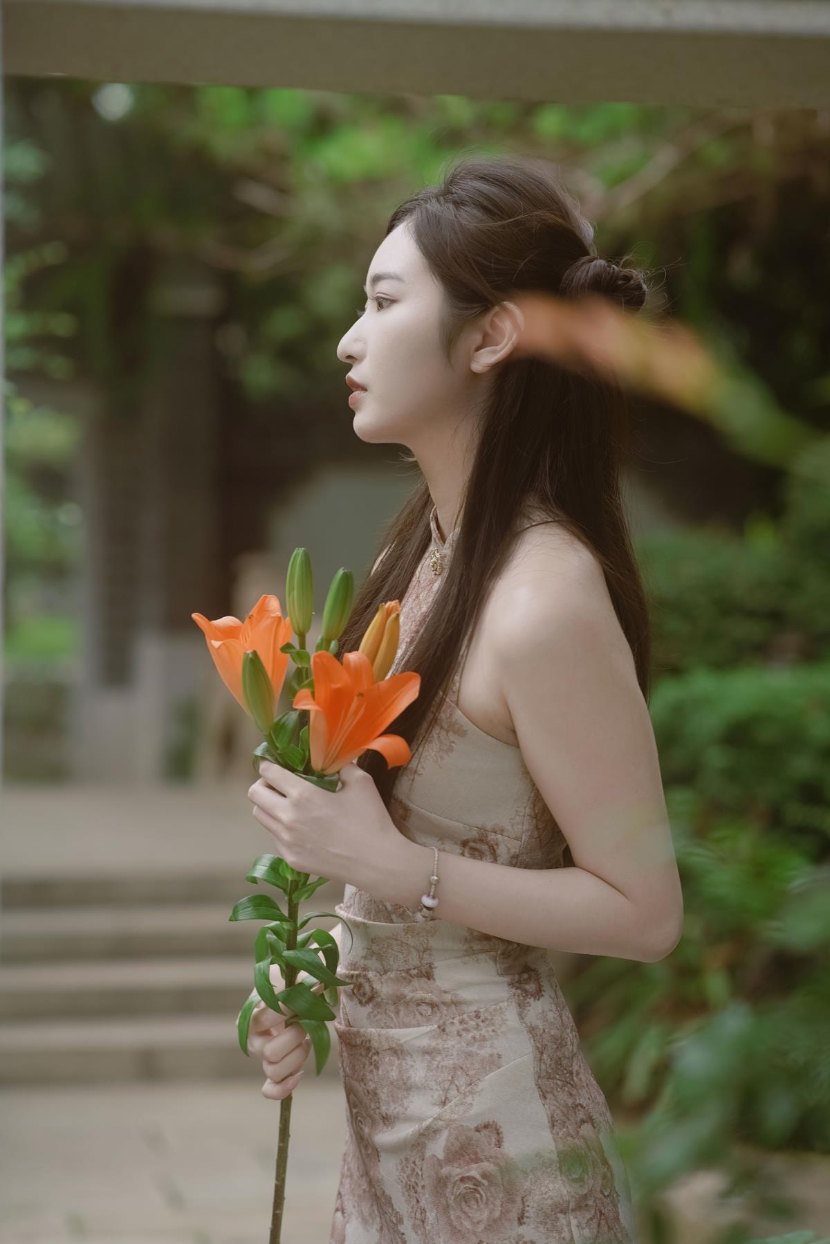 素雅伊人 - 摄影：Tommy汤面 - 模特：小熊-艺语图