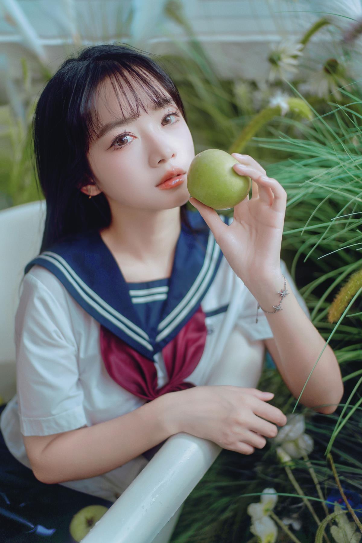 青苹果的洗礼 - 摄影：Tommy汤面 - 模特：麦麦-艺语图