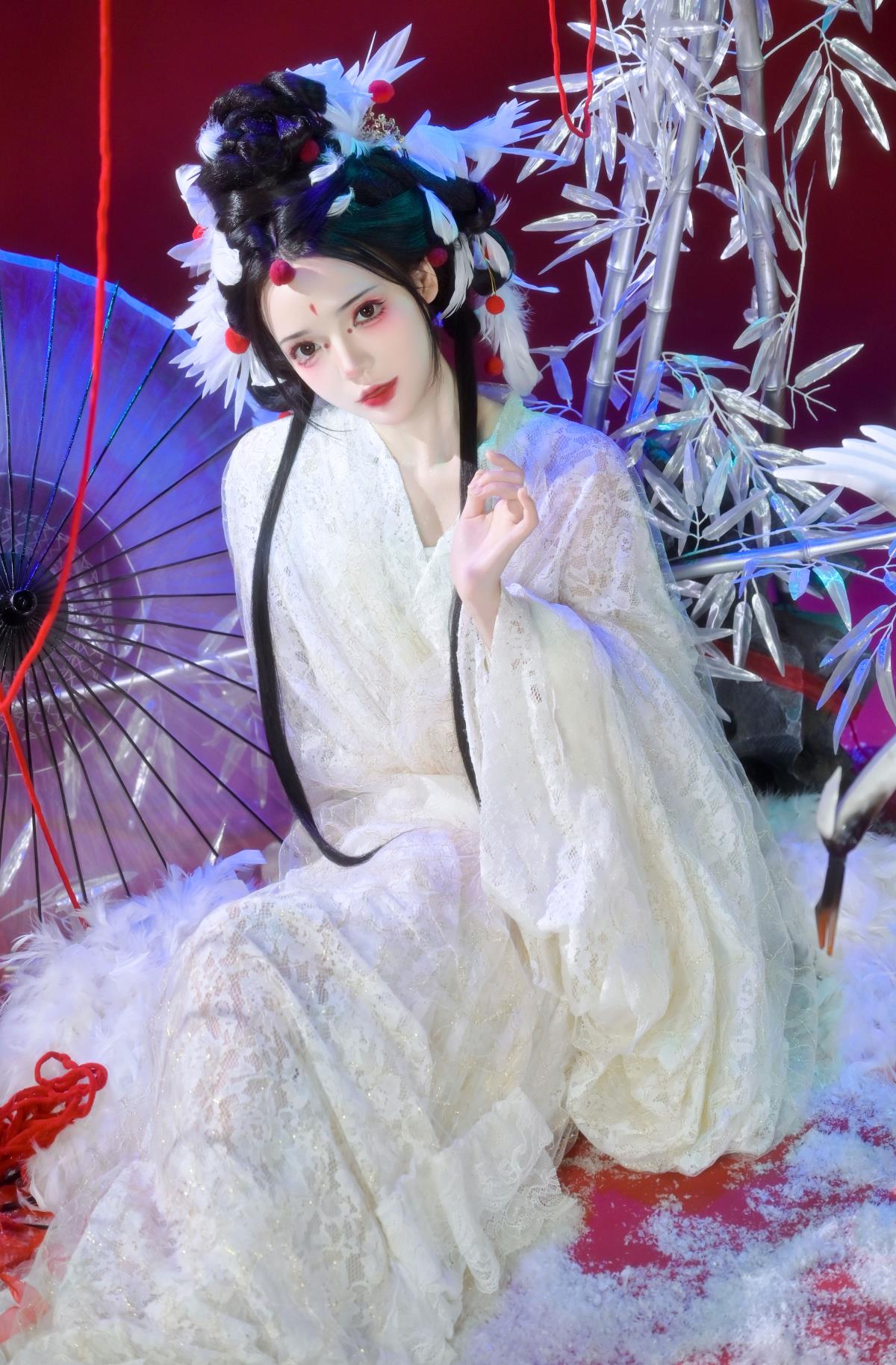 仙鹤 - 摄影：梁知晴 - 模特：哩小莹-艺语图