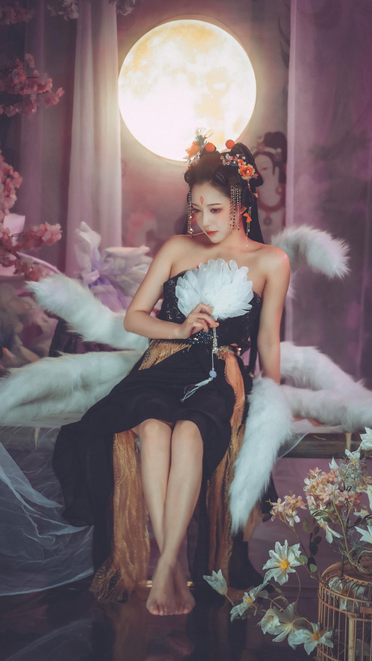 青丘九尾 - 摄影:大鱼76 - 模特:暴走柚子-艺语图